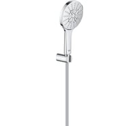 Душевой набор Grohe RainShower SmartActive 130, круглый ручной душ, 3 режима струи, 26581000