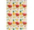 Штора для ванных комнат RIDDER Fruits цветной, 180x200 3100300 1