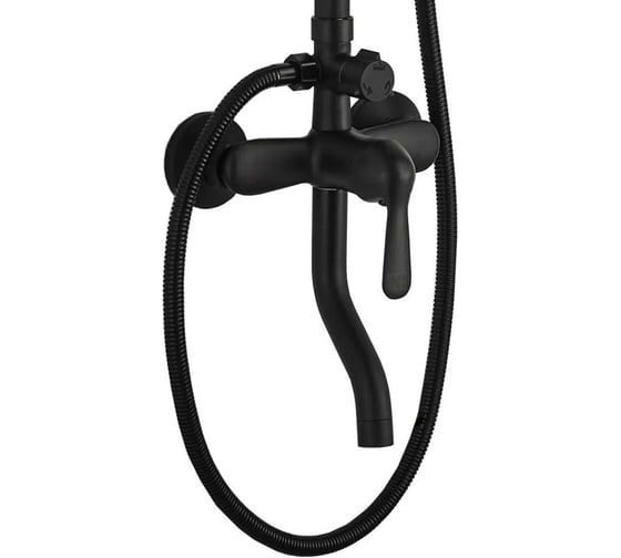 Душевая система BOCH MANN ECO Black BM 3 режима, цвет черный 8825