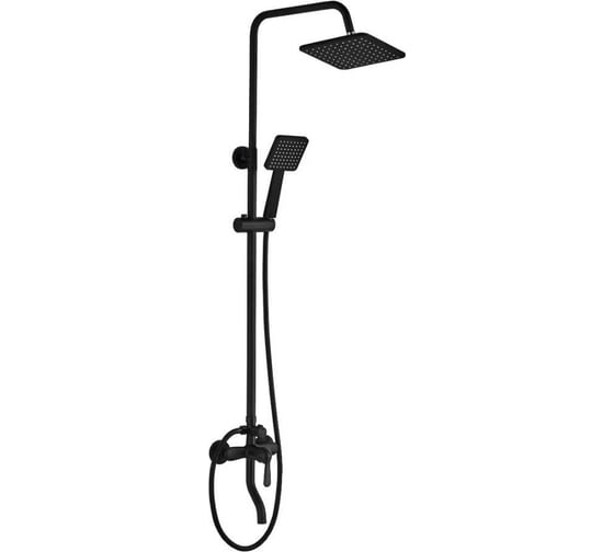 Душевая стойка BOCH MANN ECO Quadro Black BM цвет черный 8427