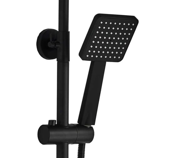 Душевая стойка BOCH MANN ECO Quadro Black BM цвет черный 8427