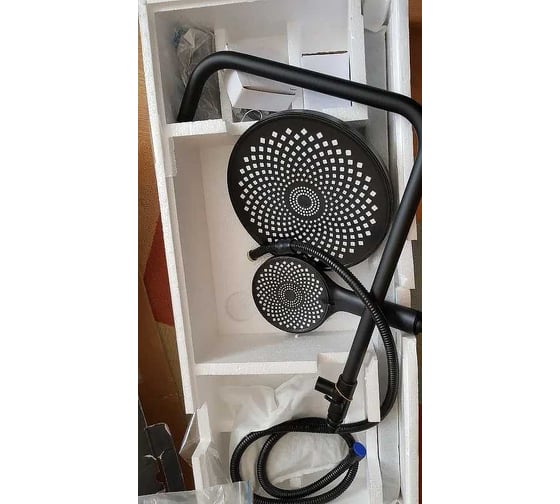 Душевая стойка BOCH MANN JUNIOR Black BM цвет черный 8576