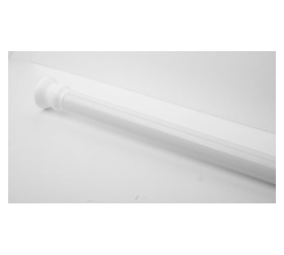 Телескопическая штанга RIDDER d 25 мм, 110-185 см, белая 55201