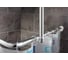 Угловая штанга RIDDER 80x80 см, хром 59000 2