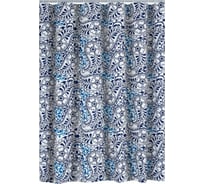 Штора для ванных комнат RIDDER Oriental синий/голубой 180x200 3101303