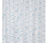 Штора для ванных комнат RIDDER Sylt синий/голубой 240x180 32413