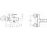 Смеситель для ванны JACOB DELAFON CUFF E45532-CP 00000035548 2