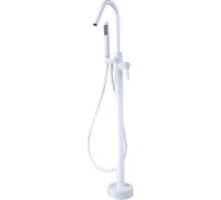 Напольный смеситель для ванны BOCH MANN SELLA W BM однорычажный, цвет белый 9636