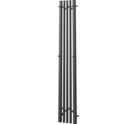 Полотенцесушитель электрический Point Фрея П2, 180x1200, диммер слева, графит блеск PN20732GB