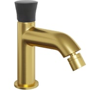 Смеситель для биде Paini Domus без донного клапана, матовое золото, покрытие PVD 32865