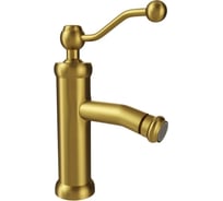 Смеситель для биде Paini Duomo без донного клапана, матовое золото, покрытие PVD 60964