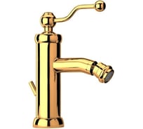 Смеситель для биде Paini Duomo с донным клапаном, золото, покрытие PVD 22496