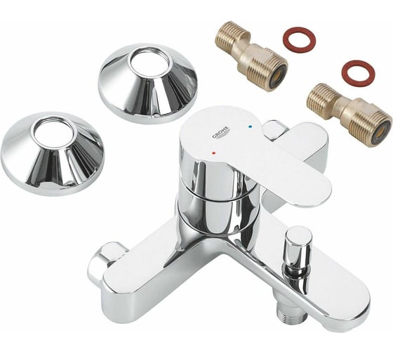 Смеситель для ванны GROHE BauEdge хром 23334000 00000057182