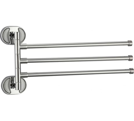 Поворотный держатель для полотенец Savol тройной, хром S-008603 23247