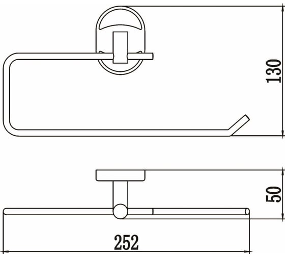 Держатель для бумажных полотенец Savol хром S-L07052 23253