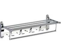 Откидная полка для полотенец Savol 60 см, хром S-006099 23178