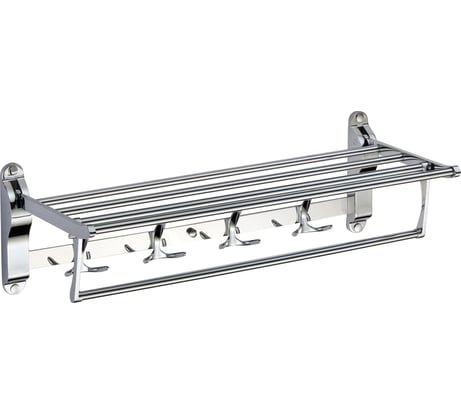 Откидная полка для полотенец Savol 60 см, хром S-006099 23178