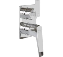 Встраиваемый смеситель для ванны и душа Paini Bari, хром 50728