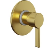 Встраиваемый смеситель для душа Paini Brera, матовое золото, покрытие PVD 50198