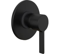 Встраиваемый смеситель для душа Paini Brera, черный матовый, покрытие PVD 33082