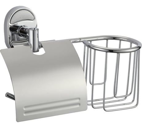 Держатель для туалетной бумаги и освежителя воздуха Savol хром S-L07051 23230