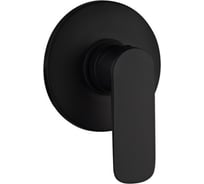 Встраиваемый смеситель для душа Paini Nove, черный 31175