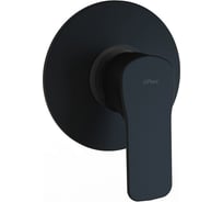 Встраиваемый смеситель для душа Paini Viva Style, черный 32556