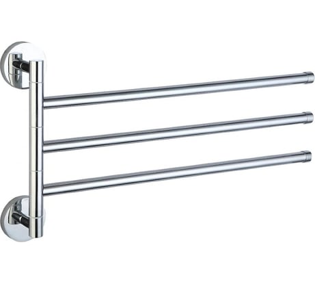 Поворотный держатель для полотенец Savol тройной, хром S-008703 23248
