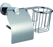 Держатель для туалетной бумаги и освежителя воздуха Savol хром S-L08751 23233