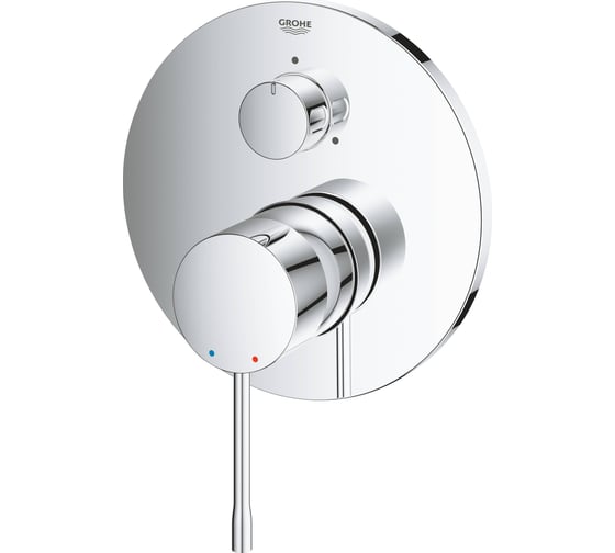 Смеситель для ванны Grohe Essence однорычажный, с переключателем на 3 положения 24092001