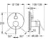 Смеситель для ванны Grohe Essence однорычажный, с переключателем на 3 положения 24092DL1 3
