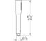 Ручной душ Grohe Euphoria Cosmopolitan EcoJoy 9.5 л, никель, матовый 27400EN0 2