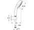Душевой набор Grohe New Tempesta Cosmopolitan 100 III 9.5 л/мин, душевой шланг 1500 мм 27588002 4