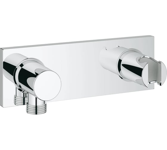 Настенный держатель для ручного душа Grohe Grohtherm F с подключением для душевого шланга 27621000