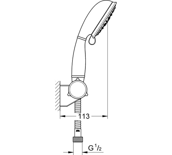 Душевой набор Grohe Tempesta New Rustic IV 27805001