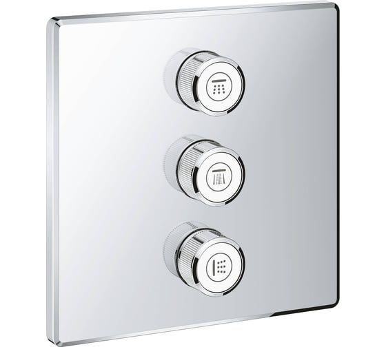Комплект верхней монтажной части для вентиля Grohe Smart Control на 3 выхода 29127000