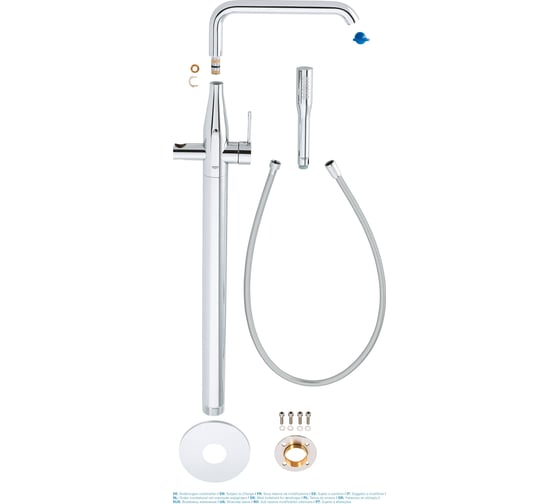 Смеситель для ванны Grohe Essence New напольный монтаж 23491001