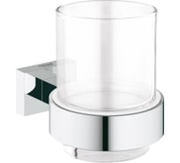 Стакан с держателем Grohe Essentials Cube 40755001