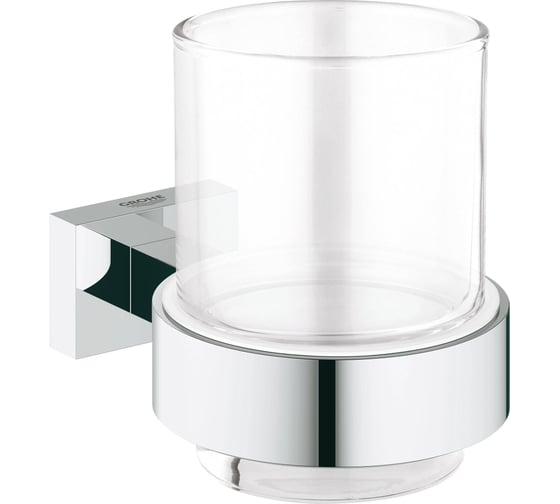 Стакан с держателем Grohe Essentials Cube 40755001 1