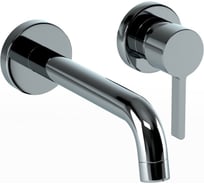 Смеситель встраиваемый для раковины Paini Brera, хром 50730