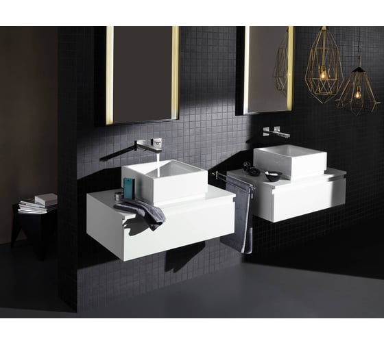 Смеситель для раковины Grohe Eurocube Joy на 2 отверстия, комплект верхней монтажной части 19998000