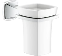 Держатель с керамическим стаканом Grohe Grandera 40626000