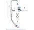 Смеситель для раковины Grohe Essence New с высоким изливом, со сливным гарнитуром 32628001 4