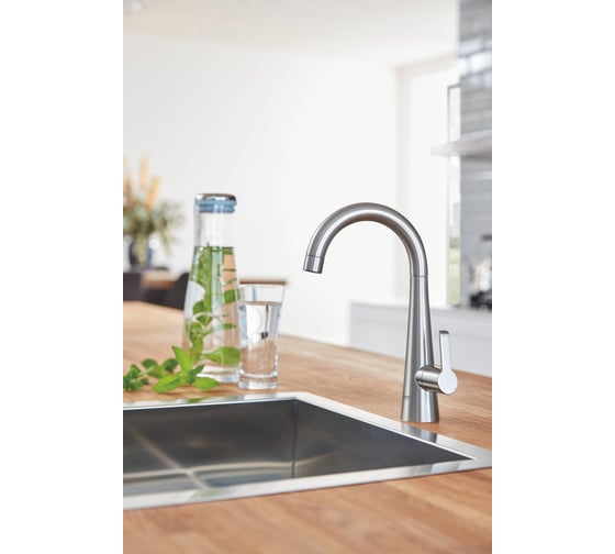 Вертикальный вентиль для подачи фильтрованной воды Grohe Zedra C-излив 30026DC2