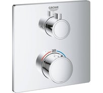 Термостат для душа Grohe Grohtherm с переключателем на 2 положения, верхний/ручной душ 24079000