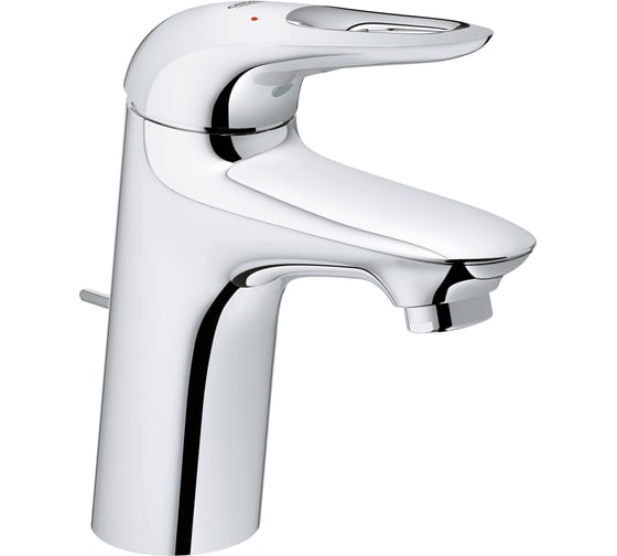 Смеситель для раковины Grohe Eurostyle 2015 со сливным гарнитуром 23564003 1