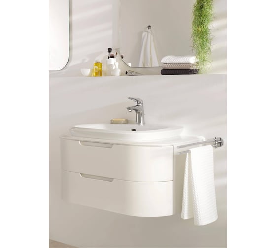 Смеситель для раковины Grohe Eurostyle 2015 со сливным гарнитуром 23564003