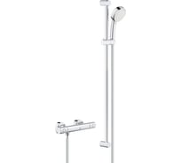 Термостат для душа внешнего монтажа Grohe Grohtherm 800 Cosmopolitan с душевым гарнитуром 34769000