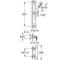 Термостат для душа внешнего монтажа Grohe Grohtherm 800 Cosmopolitan с душевым гарнитуром 34768000 2