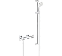 Термостат для душа Grohe Grohtherm 800 с душевым гарнитуром New Tempesta II 34566001